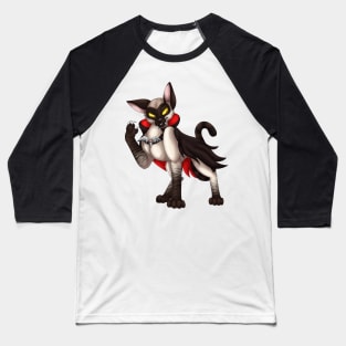 VampiCat: Seal Lynx Point Baseball T-Shirt